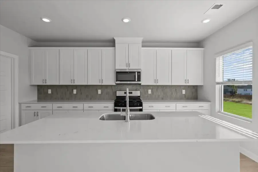 Furnished interior view inside a new home in Cedar Shoals - Signature Collection, Piedmont (Image 6).