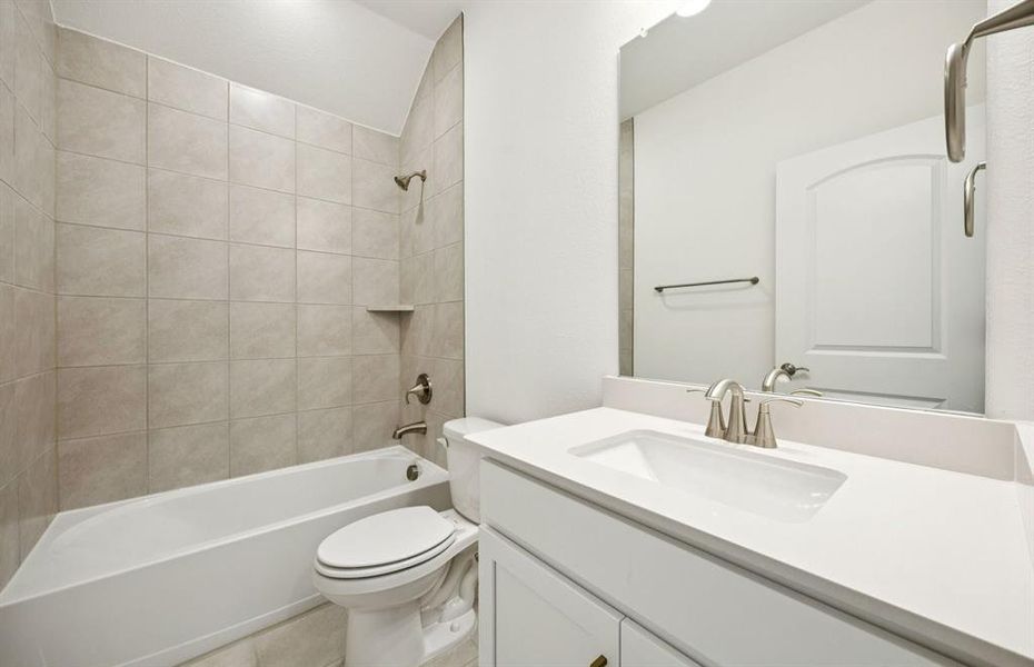 Secondary bathroom