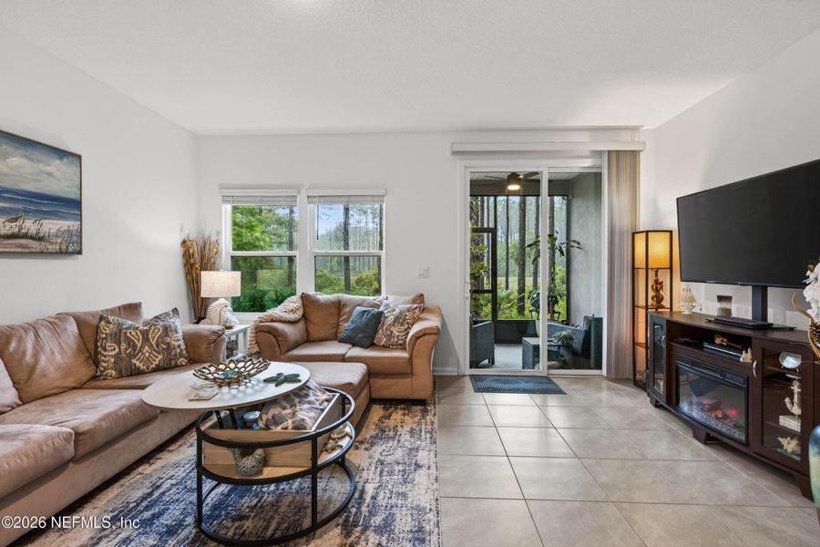Furnished interior view inside a new home in , St. Augustine (Image 6).