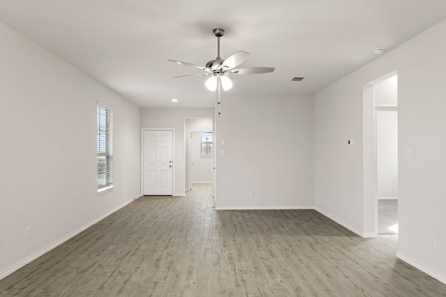 Representative exterior photo of a completed home built from the Mesquite by Impression Homes in Creekside Ranch, Blue Ridge, TX (Image 12). Representative exterior photo of a completed home built from the Mesquite by Impression Homes in Creekside Ranch, Blue Ridge, TX (Image 12).