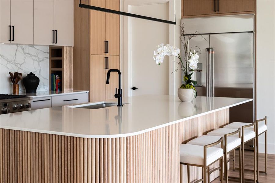 Furnished interior view inside a new home in , Dallas (Image 30).