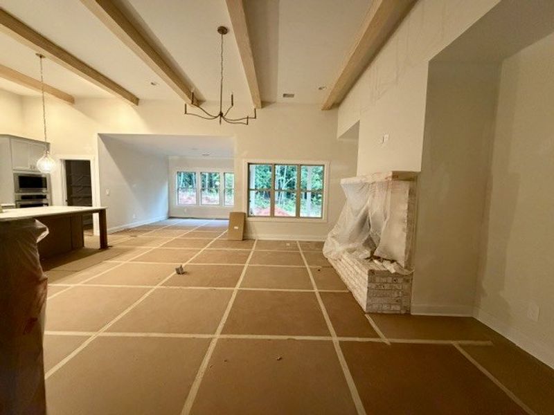 In-progress construction of a new home in Lakefield, Palmetto, GA (Image 8).