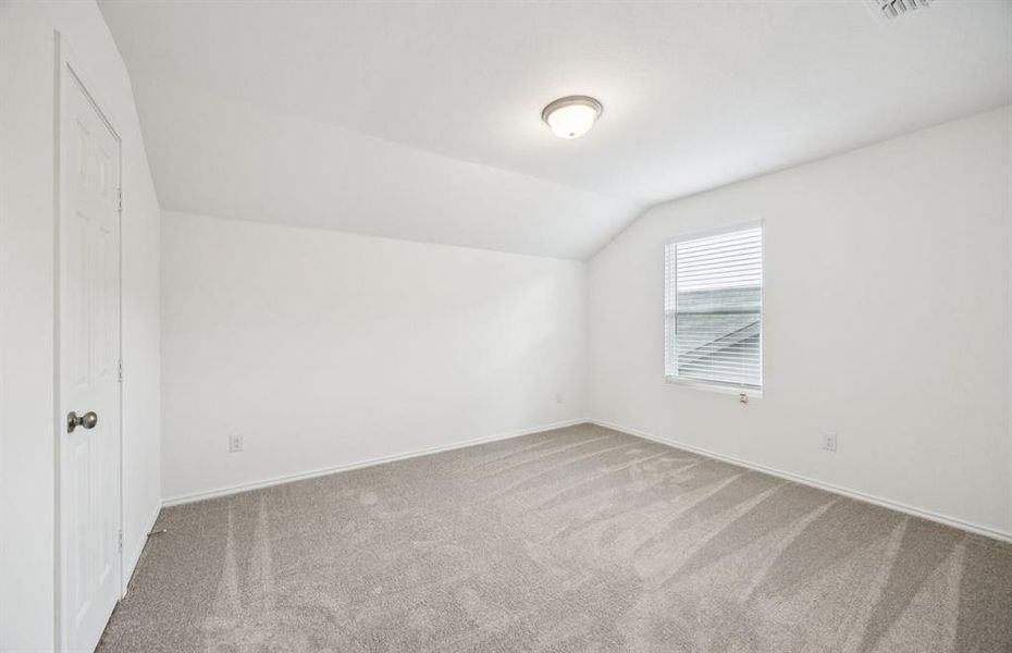 Spacious secondary bedroom