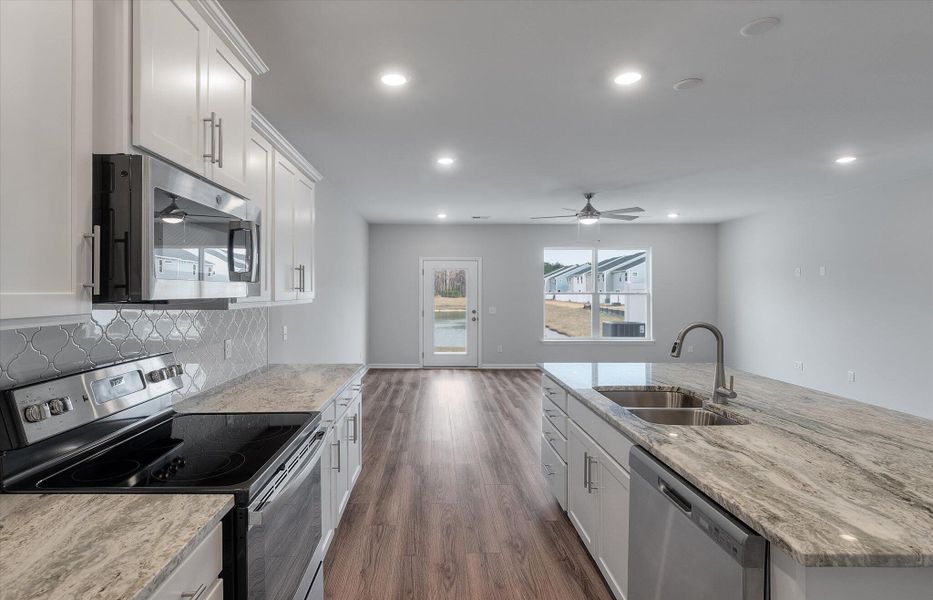 Furnished interior view inside a new home in , Goose Creek (Image 7). Furnished interior view inside a new home in , Goose Creek (Image 7).