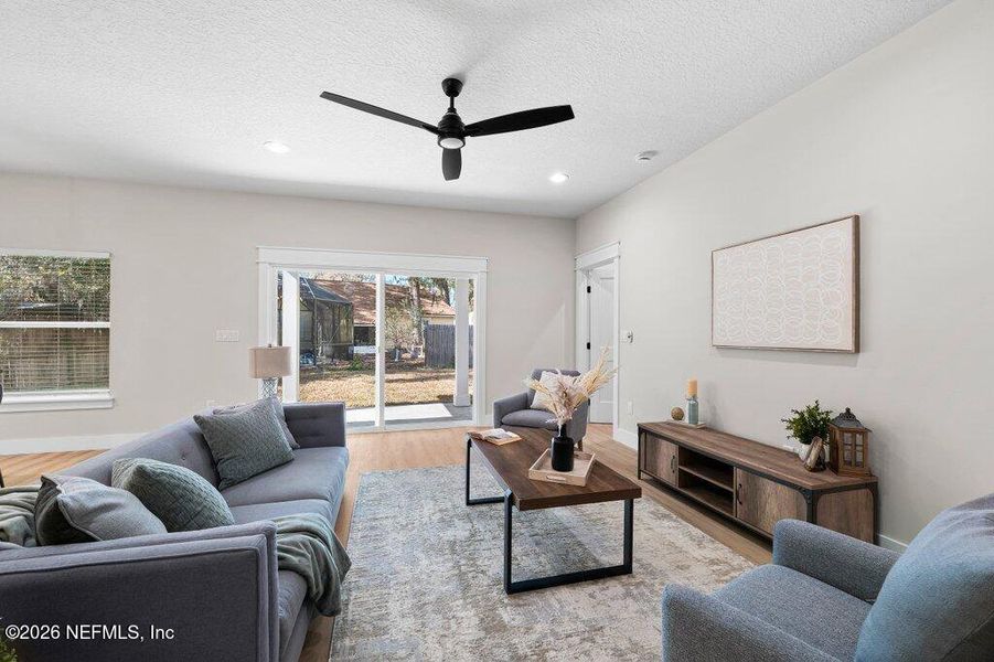 Furnished interior view inside a new home in , Jacksonville (Image 24).