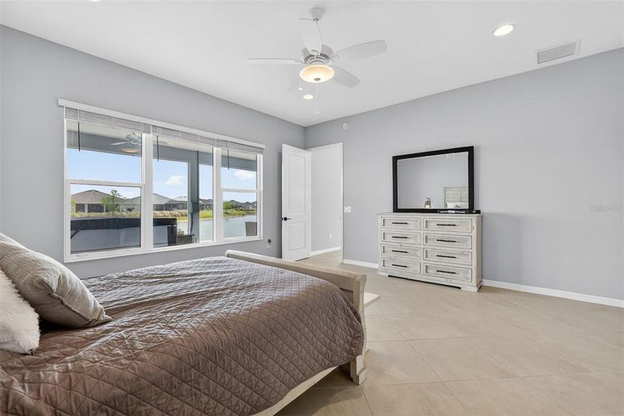 Furnished interior view inside a new home in , The Villages (Image 30).