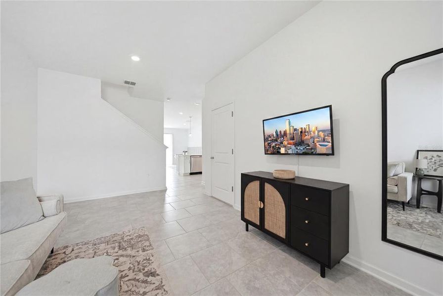 Furnished interior view inside a new home in , Davenport (Image 9).