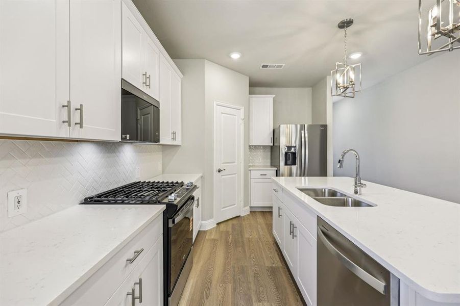 Photo is not of the actual home, but is an inspirational photo of builder’s model home and may depict options, furnishings, and/or decorator features that are not included.