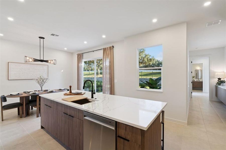 Furnished interior view inside a new home in , Lady Lake (Image 8).