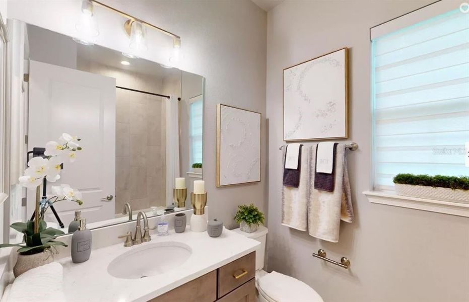 Furnished interior view inside a new home in Plantation Bay, Ormond Beach (Image 16).