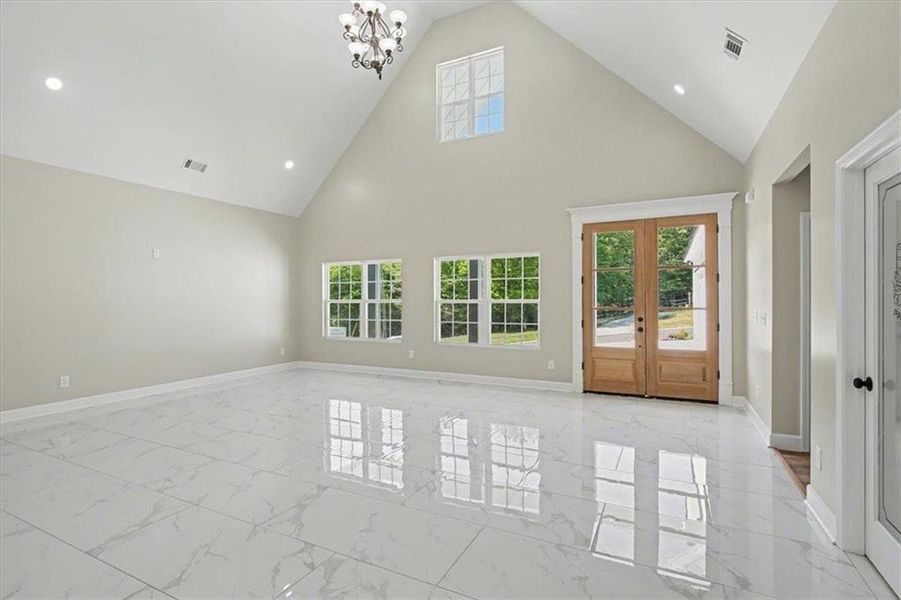 Spacious, unfurnished interior of a new home in , Lindale (Image 45).