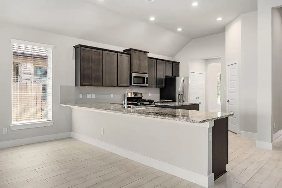 Furnished interior view inside a new home in Morton Creek Ranch, Katy (Image 9). Furnished interior view inside a new home in Morton Creek Ranch, Katy (Image 9).