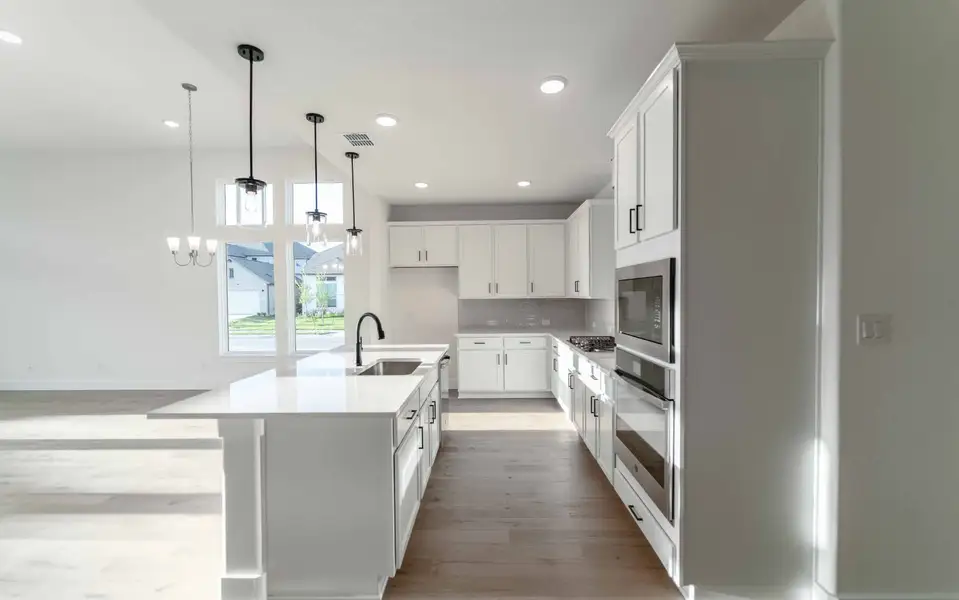 Furnished interior view inside a new home in Santa Rita Ranch, Liberty Hill (Image 4).