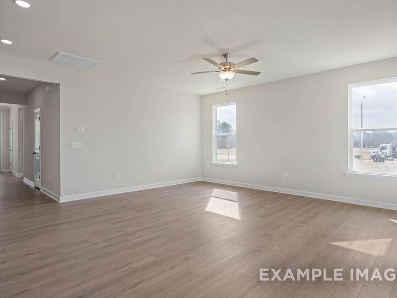 Spacious, unfurnished interior of a new home in Retreat at North Main, Lillington (Image 17). Spacious, unfurnished interior of a new home in Retreat at North Main, Lillington (Image 17).