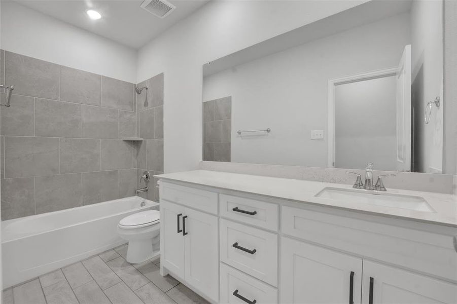 Furnished interior view inside a new home in , Princeton (Image 5).