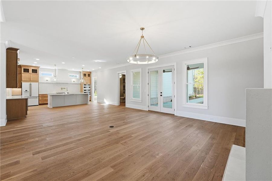 Spacious, unfurnished interior of a new home in , Marietta (Image 19).