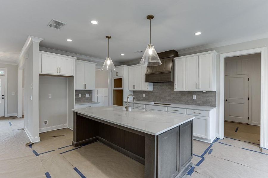 In-progress construction of a new home in , Buford, GA (Image 18).