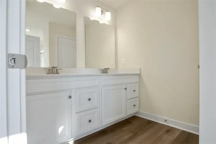 Furnished interior view inside a new home in Townes At Abner Creek, Greer (Image 6).