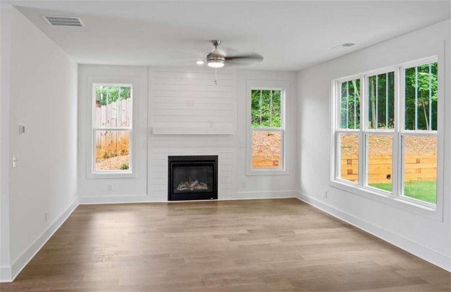 Spacious, unfurnished interior of a new home in The Villages at Whites Mill, Decatur (Image 10).