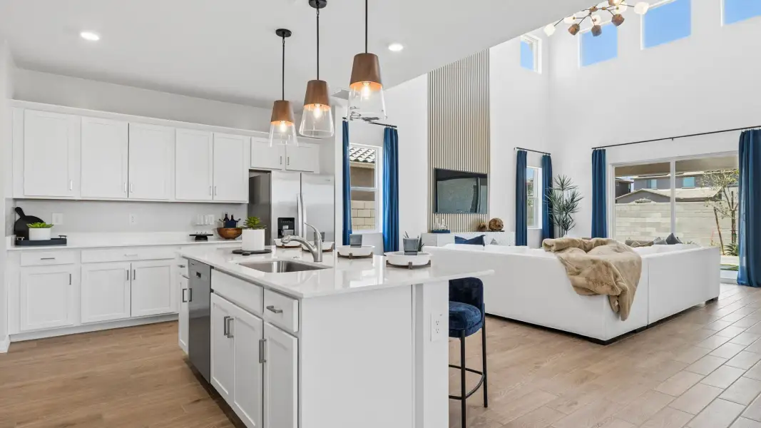 Furnished interior view inside a new home in El Cidro, Goodyear (Image 12).