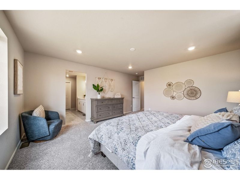 Furnished interior view inside a new home in , Johnstown (Image 31).