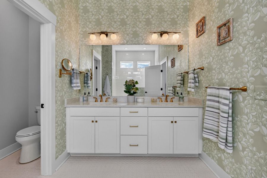 Furnished interior view inside a new home in , Summerville (Image 18).