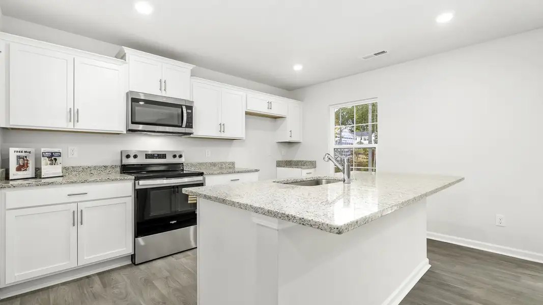 Furnished interior view inside a new home in Havencrest, Greensboro (Image 4).