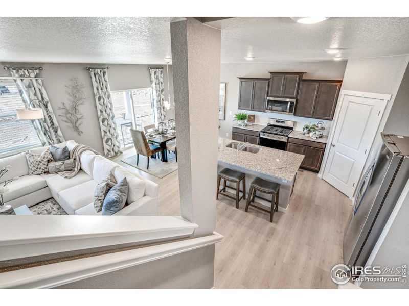 Furnished interior view inside a new home in Hansen Farm, Fort Collins (Image 35).