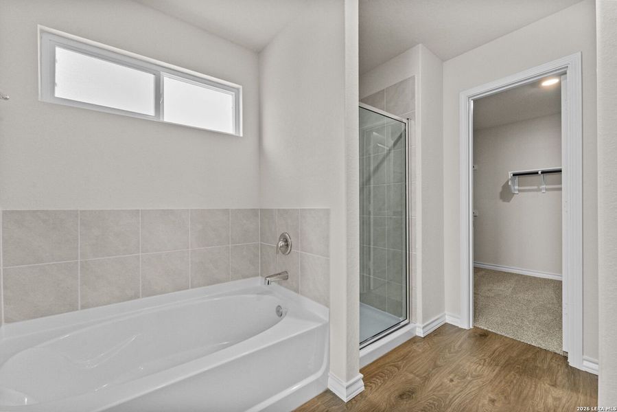 Furnished interior view inside a new home in Redbird Ranch, San Antonio (Image 8).