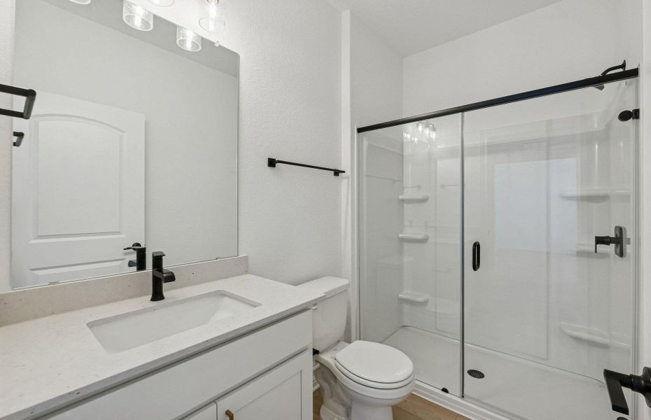 Furnished interior view inside a new home in Saddleback at Santa Rita Ranch, Liberty Hill (Image 11).