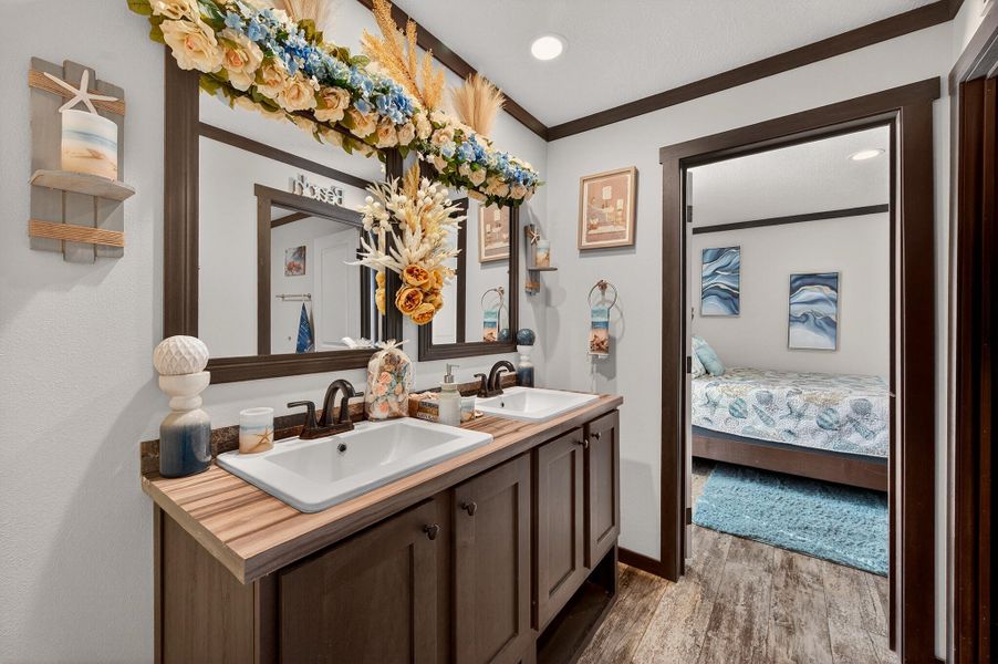 Furnished interior view inside a new home in , Walterboro (Image 6).