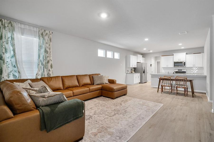 Furnished interior view inside a new home in The Overlook, Fort Worth (Image 14).