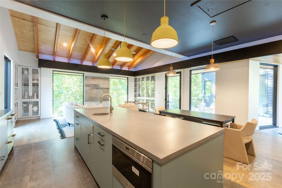 Furnished interior view inside a new home in , Clover (Image 16).