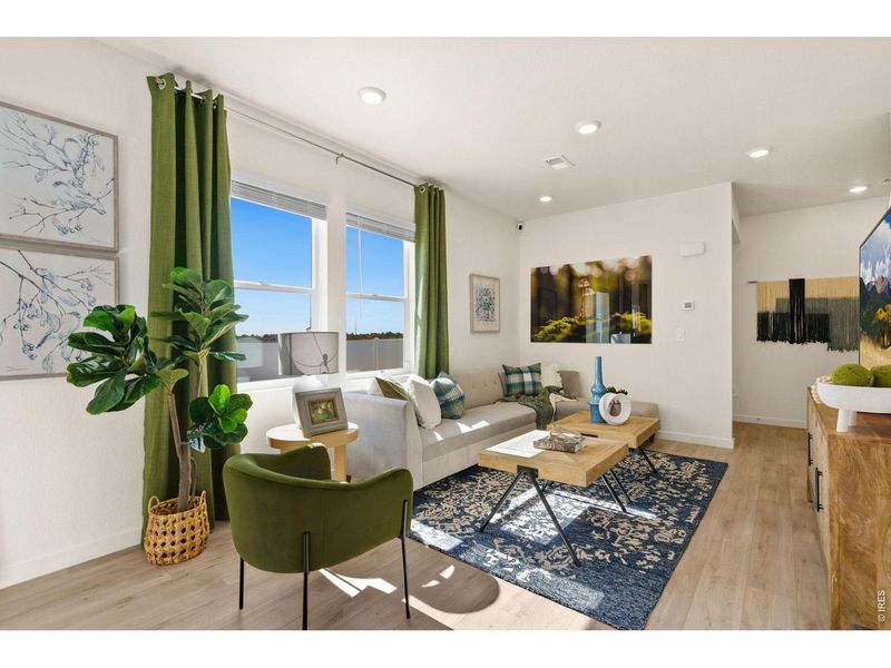 Furnished interior view inside a new home in Granary, Johnstown (Image 5).