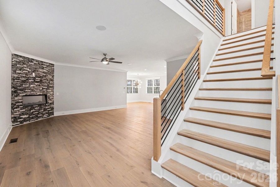 Spacious, unfurnished interior of a new home in , Charlotte (Image 23).