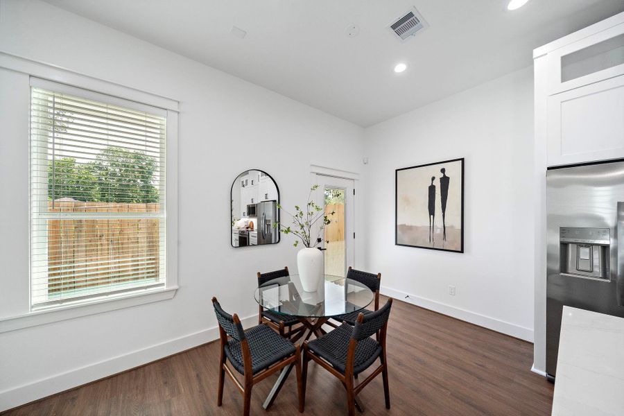 Furnished interior view inside a new home in , Houston (Image 11). Furnished interior view inside a new home in , Houston (Image 11).