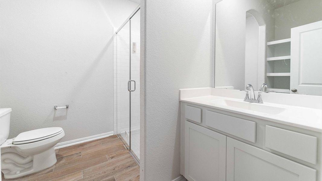 Furnished interior view inside a new home in Creekhaven, Rosharon (Image 3).