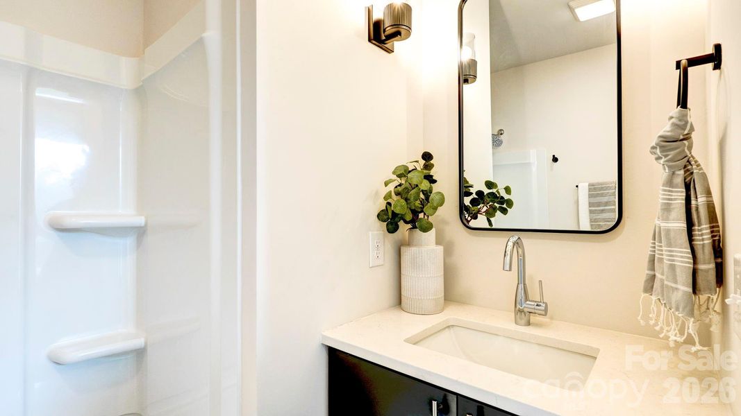 Close-up of interior finishes inside a home in , Charlotte (Image 19).