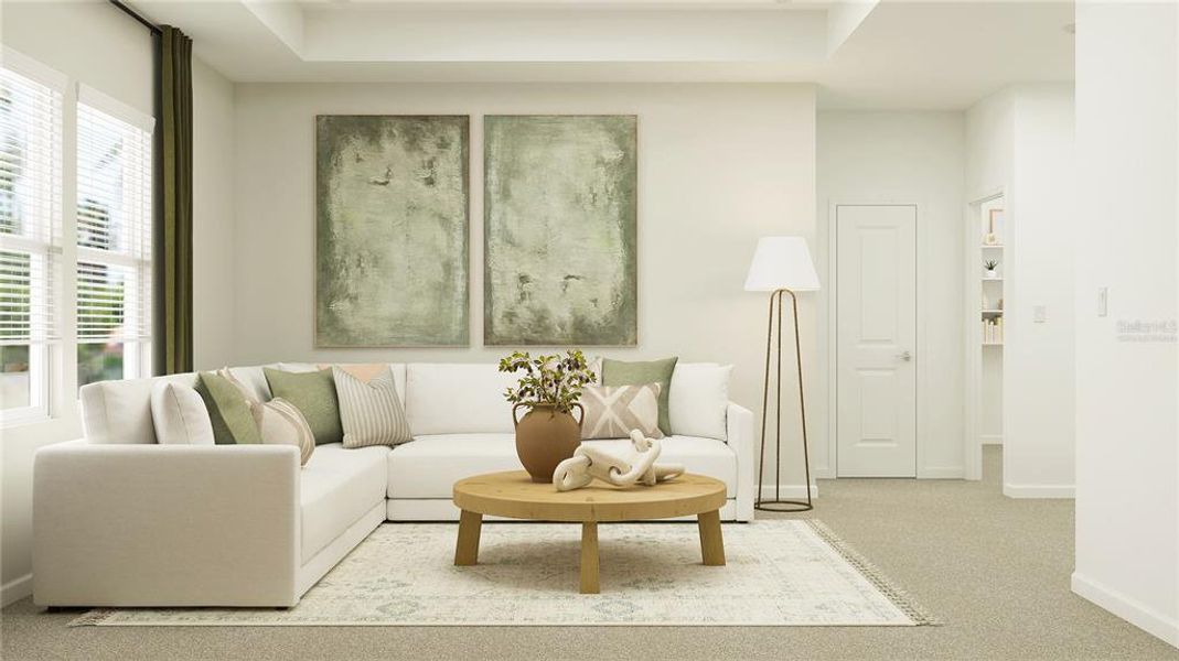 Furnished interior view inside a new home in , Groveland (Image 4).