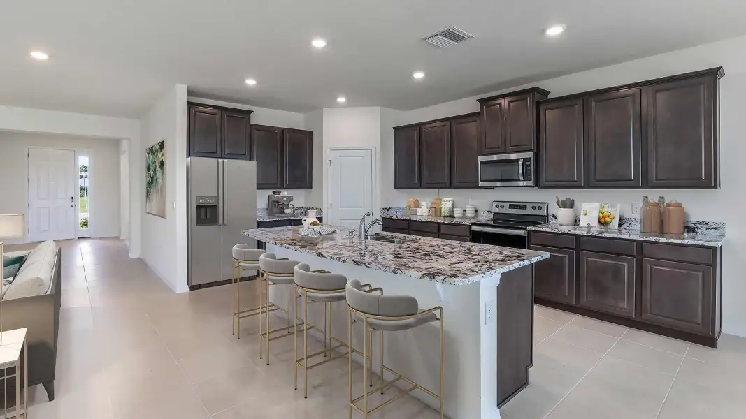 Furnished interior view inside a new home in Farm at Varrea, Plant City (Image 6).