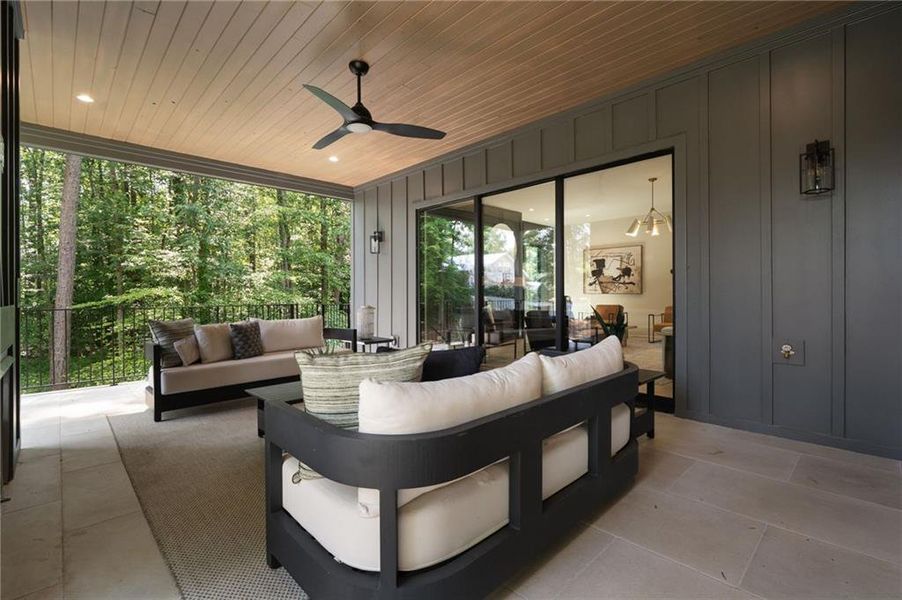 Furnished interior view inside a new home in , Roswell (Image 16).