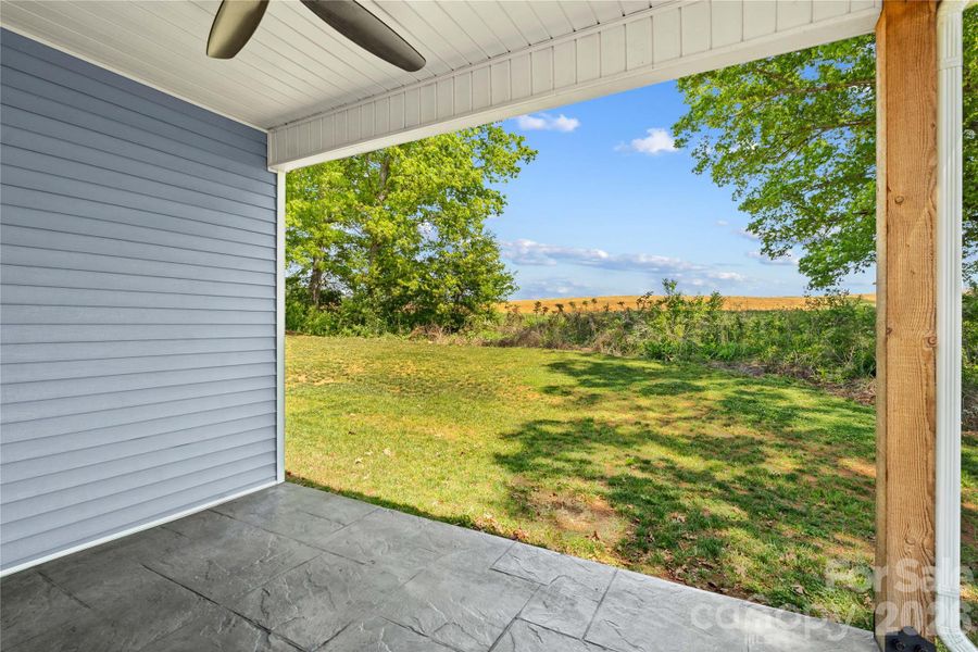 Exterior details and patio area of a home in , Statesville (Image 4).