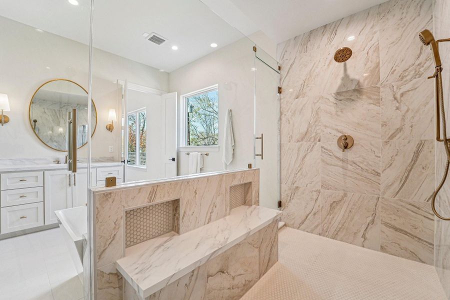 Furnished interior view inside a new home in , Houston (Image 34).