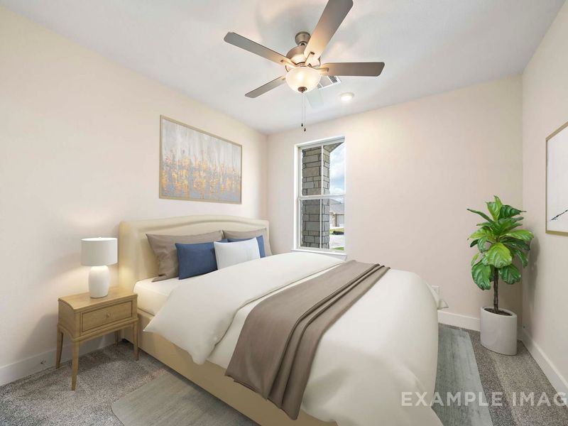Representative furnished interior of a home built from the The Diana A by Davidson Homes LLC in Lago Mar, Texas City (Image 9).