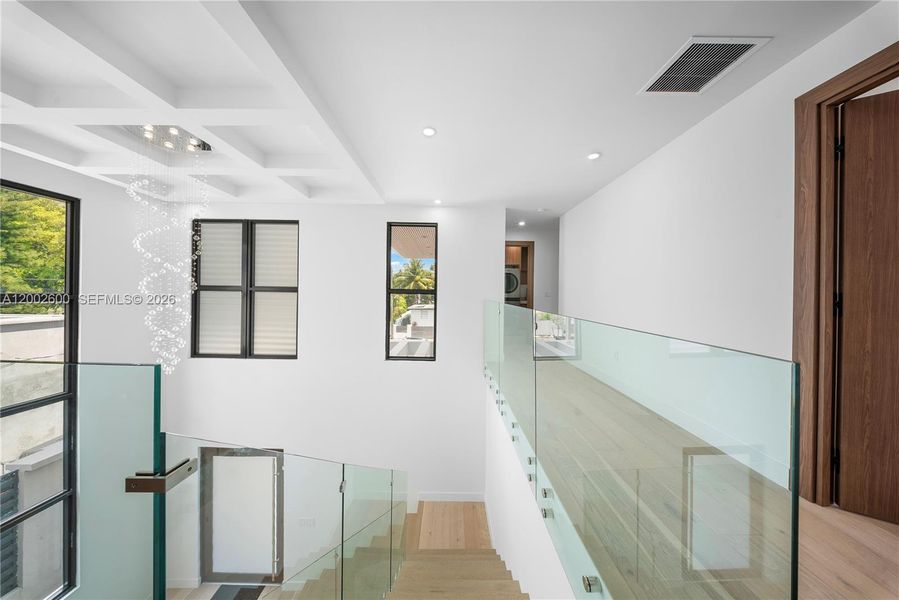 Furnished interior view inside a new home in , Miami (Image 44).