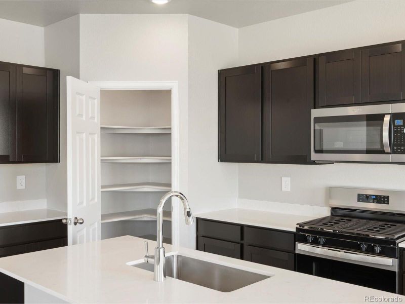 Furnished interior view inside a new home in Lake Bluff, Greeley (Image 7). Furnished interior view inside a new home in Lake Bluff, Greeley (Image 7).