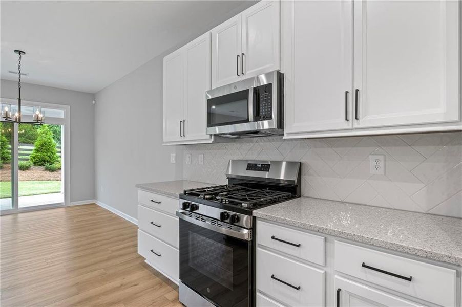 Furnished interior view inside a new home in Laurel Farms, Dallas (Image 10). Furnished interior view inside a new home in Laurel Farms, Dallas (Image 10).