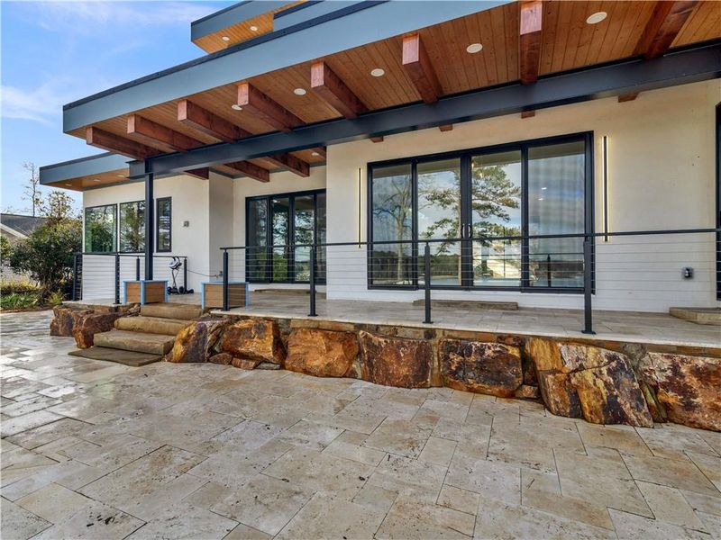 Exterior details and patio area of a home in , Jonesboro (Image 28).