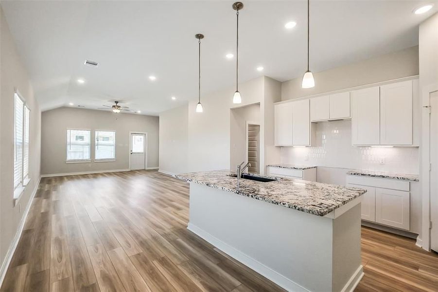 Furnished interior view inside a new home in Emberly, Beasley (Image 7).