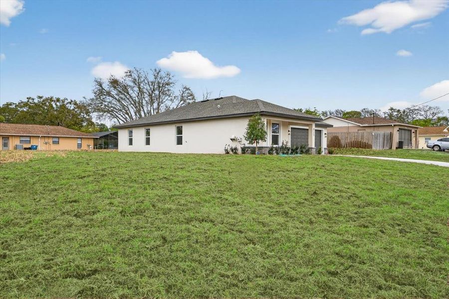 Exterior details and patio area of a home in , Spring Hill (Image 4). Exterior details and patio area of a home in , Spring Hill (Image 4).